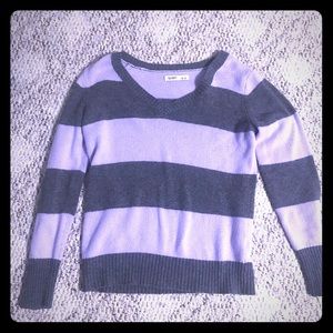 Old Navy purple and gray women’s sweater size M
